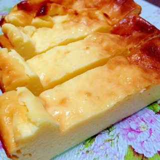 カッテージチーズでヘルシー☆ベイクドチーズケーキ